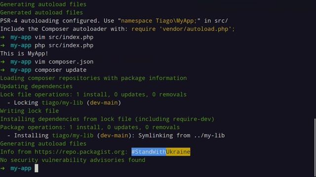 Como criar e testar pacotes com Composer смотреть онлайн