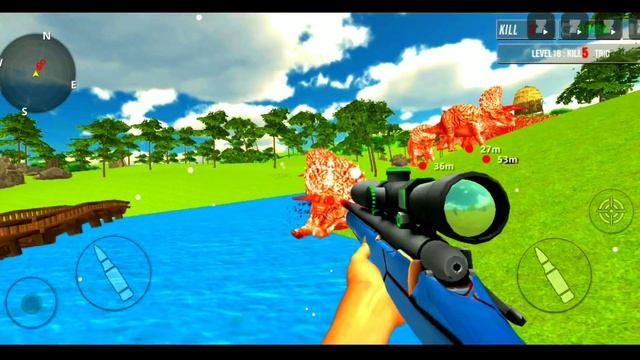 Dinosaur Hunter Survival Games Android Gameplay #17 смотреть онлайн