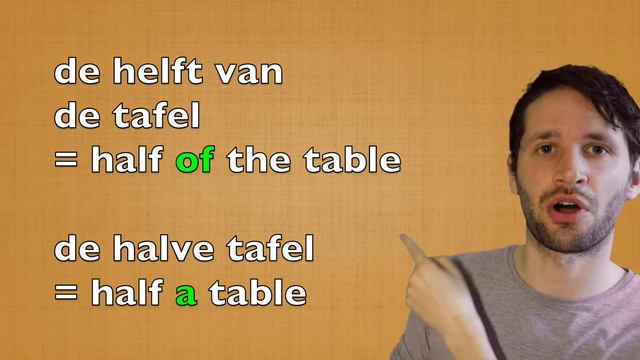 Learn Dutch (A2) half or helft? смотреть онлайн
