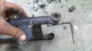 Замена сайлентблоков заднего маятника мопед Дельта, Альфа, Орион