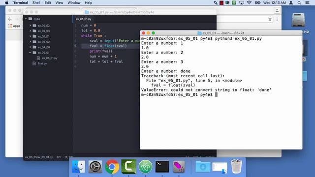 Programming for Everybody (Getting started with Python) -26 смотреть онлайн