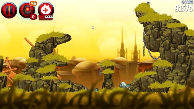 Angry Birds Star Wars 2 - Rebels Pork Side - Levels PE-1 to PE-5 - 3 stars смотреть онлайн