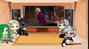 Реакция хранителей снов на холодное сердце||Gacha club||Nastya gacha girl