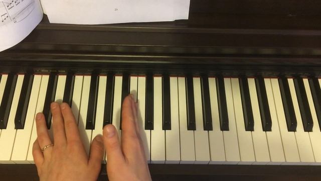 Разбор колыбельной на пианино |Простая и красивая мелодия | Урок 11 смотреть онлайн