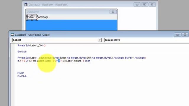 Excel Vba Survol de souris Menu Rollover смотреть онлайн