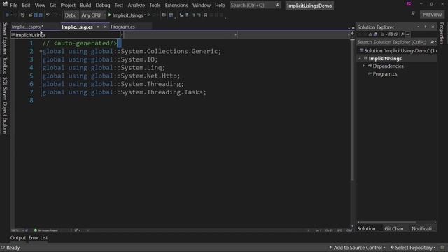 Implicit Usings in .NET 6 In 10 Minutes or Less смотреть онлайн