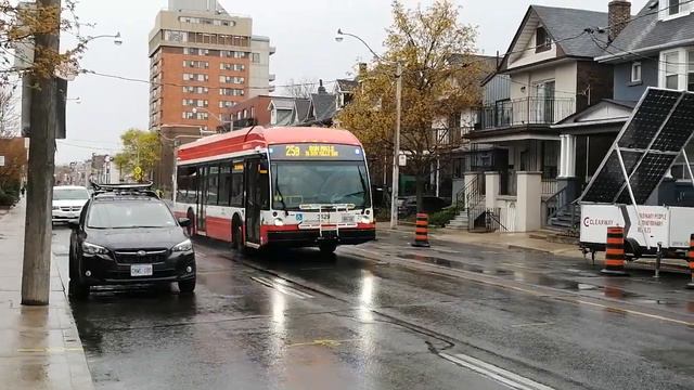 (RARE)TTC Novabus Lfs HEV 3529 on route 25B смотреть онлайн