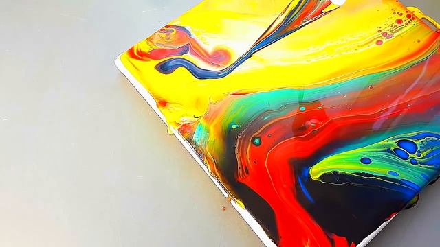 Абстрактная живопись. Мой новый эксперимент смотреть онлайн