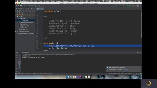 Belajar Kotlin - Array смотреть онлайн
