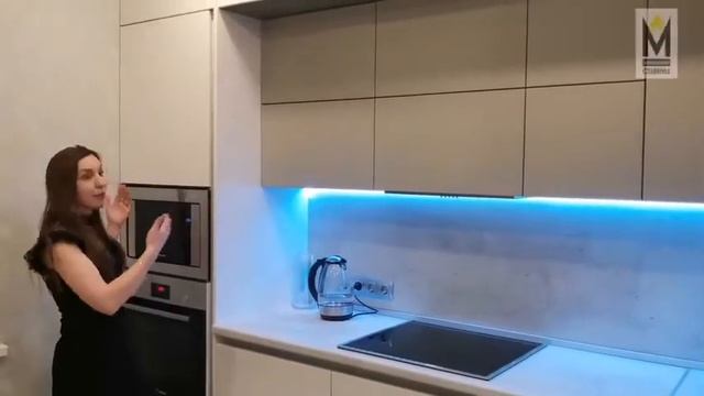 Видеообзор кухни в современном стиле от МД Славянка