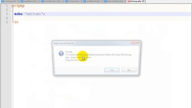 php basic | Conditional Statements | for loop -- part 05 смотреть онлайн