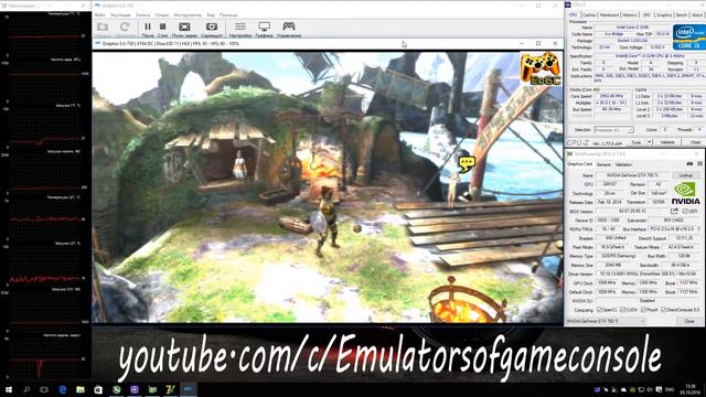 Dolphin 5.0 Wii Emulator - Monster Hunter 3 Tri (2009). Ingame. Test run on PC #1 смотреть онлайн