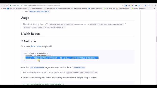 Install redux dev tool extension in chrome and connect your react redux application смотреть онлайн