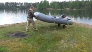 Как подружить транцевые колеса с мотором