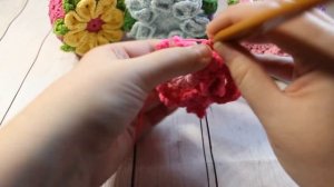 Подарок крючком к 8 марта. Цветок крючком