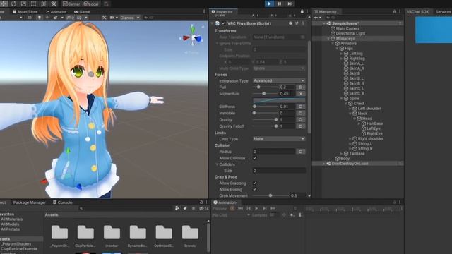 VRChat Avatar Dynamics Tutorial - PhysBones смотреть онлайн