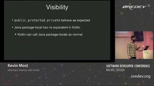 Kevin Most - Idiomatic Interop with Kotlin | Øredev 2018 смотреть онлайн