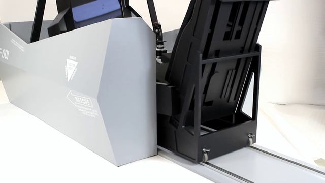 Ejection seat trail plate in F-35/Universal Fighter Jet Cockpit Simulator (fuselage version) смотреть онлайн