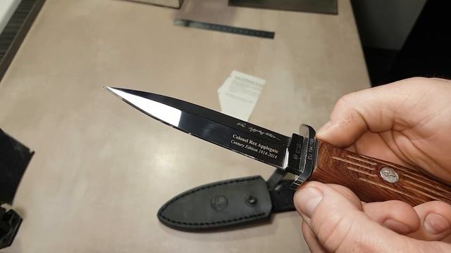 BOKER CENTURY EDITION 1914-2014 . Colonel Rex Applegate.