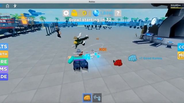 Roblox Muscle Legends (Bloxing Everyone with 0 strength) смотреть онлайн