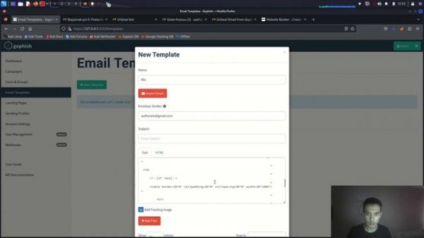 Phishing Attack with Gophish (Hack the Gmail)
