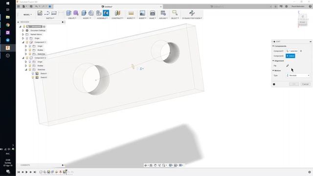 Сложненькие соединения 1 во #Fusion360
