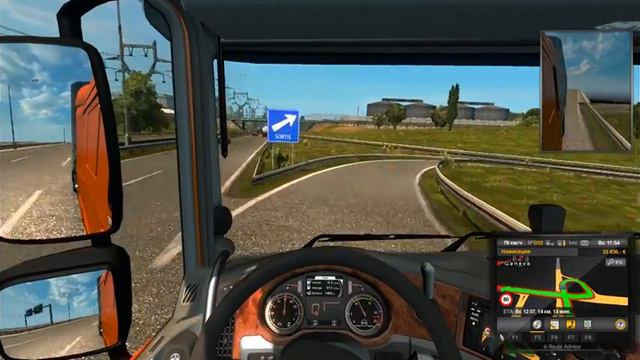 Eurotrucks 2 - Цюрих-Женева (часть 3) смотреть онлайн