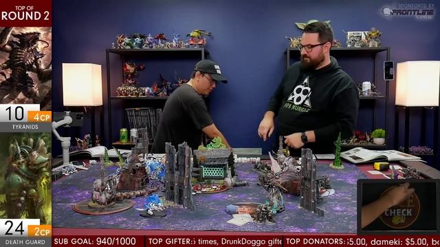 Tyranids vs Death Guard 2,000pts. SCHEMES OF WAR | LIVE Battle Report Warhammer 40K 9th Edition смотреть онлайн