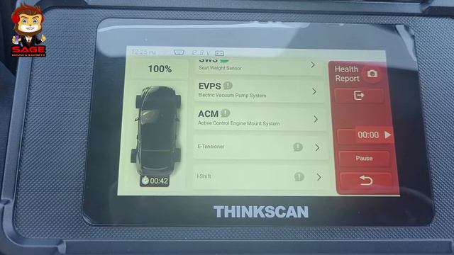 ThinkScan SR4 OBD2 Scanner - Quick Review смотреть онлайн