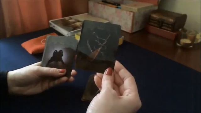 Моя новая колода! Ленорман Grey. Обзор и мысли по поводу колод в темных рамках. смотреть онлайн