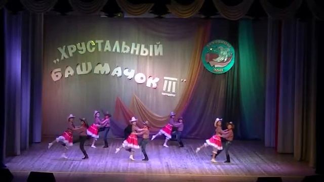 Танец «Кантри». Ансамбль танца Россияне. смотреть онлайн