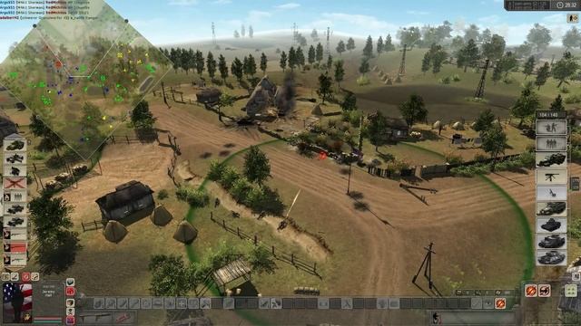 Men Of War mods - USA vs Germany 1942 - German Soldiers Mod (GSM) смотреть онлайн