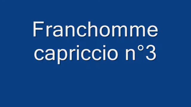 Franchomme capriccio N°3 Amadio Andrea смотреть онлайн