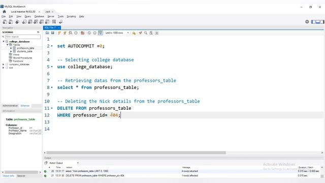 TCL Commands in SQL : Rollback , Commit | SQL Series : #10 смотреть онлайн