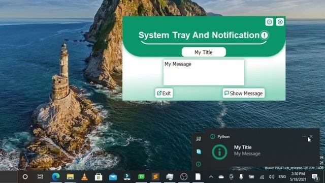 System Tray And Notifications Python | Pyside2/6 | Pyqt5/6 | Desktop App Project смотреть онлайн
