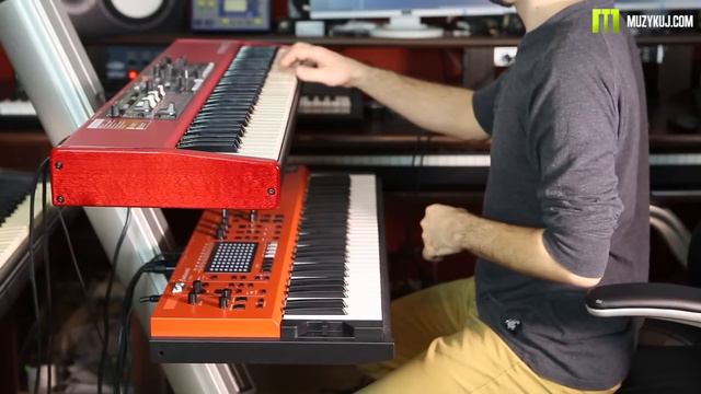 NORD Electro VS VOX Continental PIANO смотреть онлайн