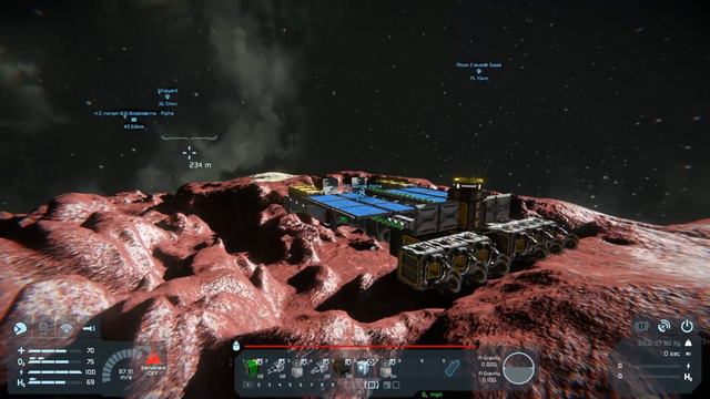 Landing on the Iron Moon - Singleplayer - Space Engineers - Episode 8 смотреть онлайн
