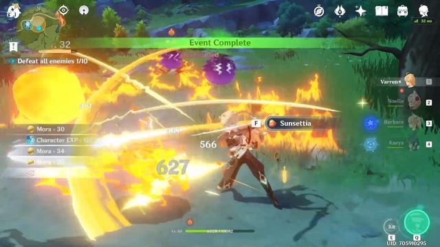 Complete Ley Line deposit challenges Genshin Impact смотреть онлайн