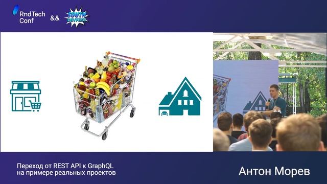 Переход от REST API к GraphQL на примере реальных проектов (Антон Морев, Wormsoft) смотреть онлайн