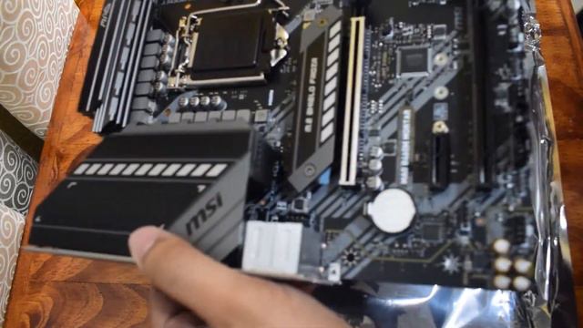 MSI MAG B460M MORTAR MOTHERBOARD UNBOXING смотреть онлайн