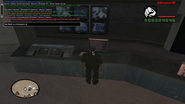 GTA SAMP ADVANCE RP RED | Переустановление Windows на компьютере. смотреть онлайн