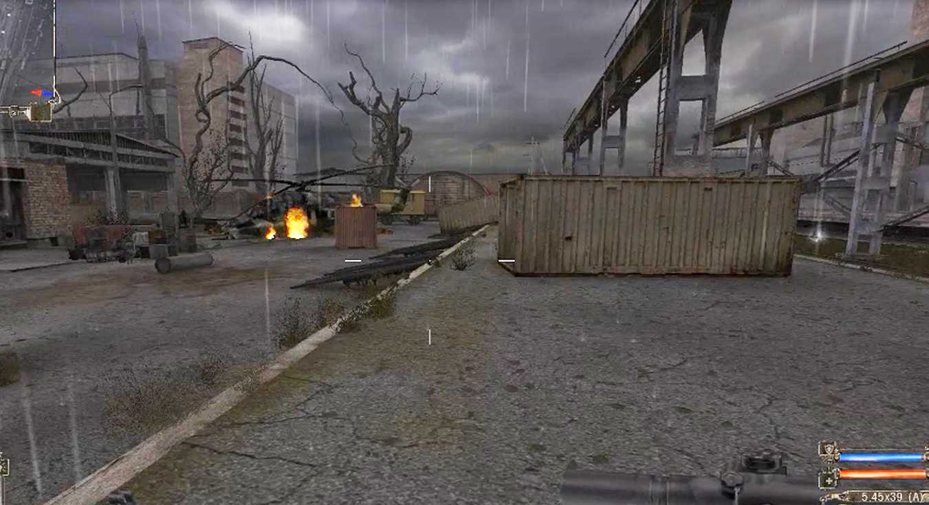 Сталкер ТЧ Дикая территория Пробиться к профессору Круглову. смотреть онлайн