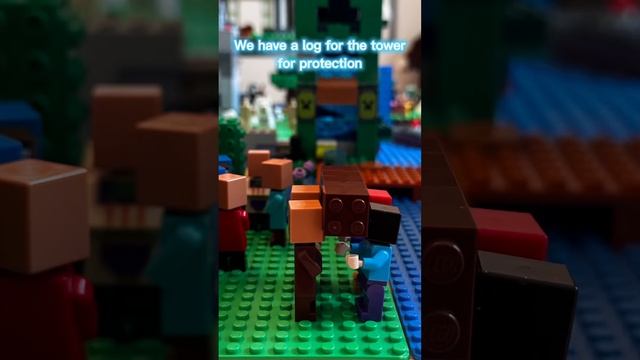 Lego Minecraft Steve and Alex Lego Minecraft adventure part 5 full adventure: the zombie attack смотреть онлайн