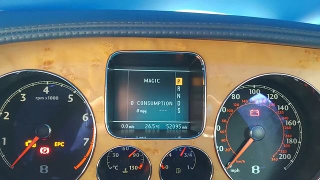 SERVICE NOW or Service light message reset on Bentley Continental 2004-2010 смотреть онлайн