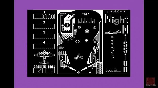 Night Mission Pinball - on the Commodore 64 !! with Commentary смотреть онлайн