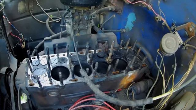 реставрация двигателя ГАЗ 52