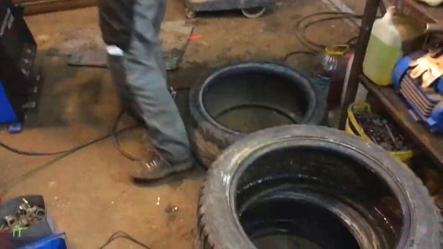 Первый дрифт / удлинение рычагов / шиномонтаж низкопрофильной резины смотреть онлайн