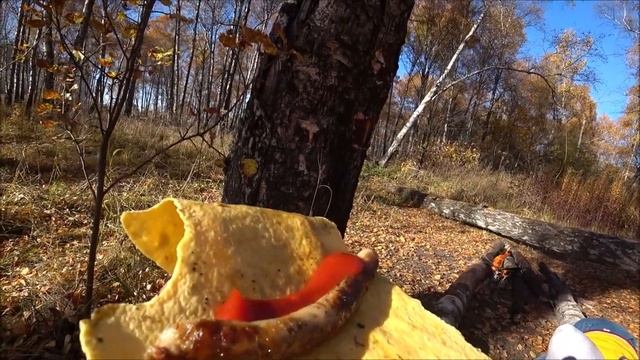 Осенний поход с сыном! Московская область. смотреть онлайн