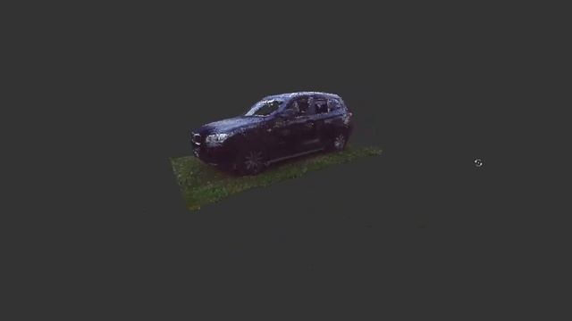 3D Laser scanning. BMW X3, Point cloud смотреть онлайн