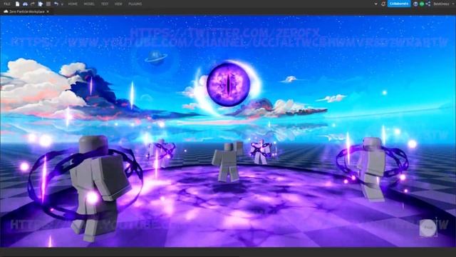 Purple Eye || Roblox VFX Showcase смотреть онлайн